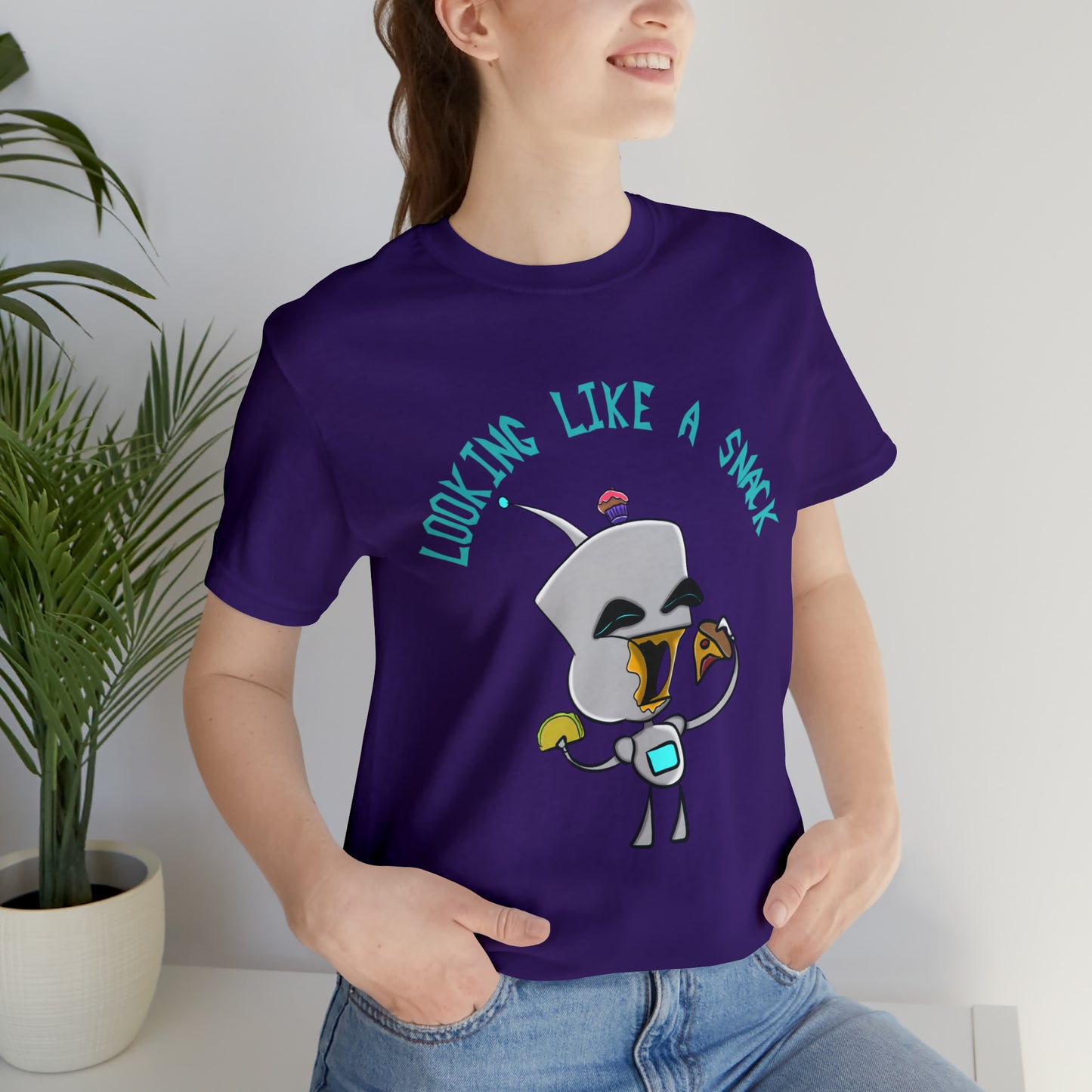 Lookin Like a Snack Unisex Jersey Short Sleeve Tee