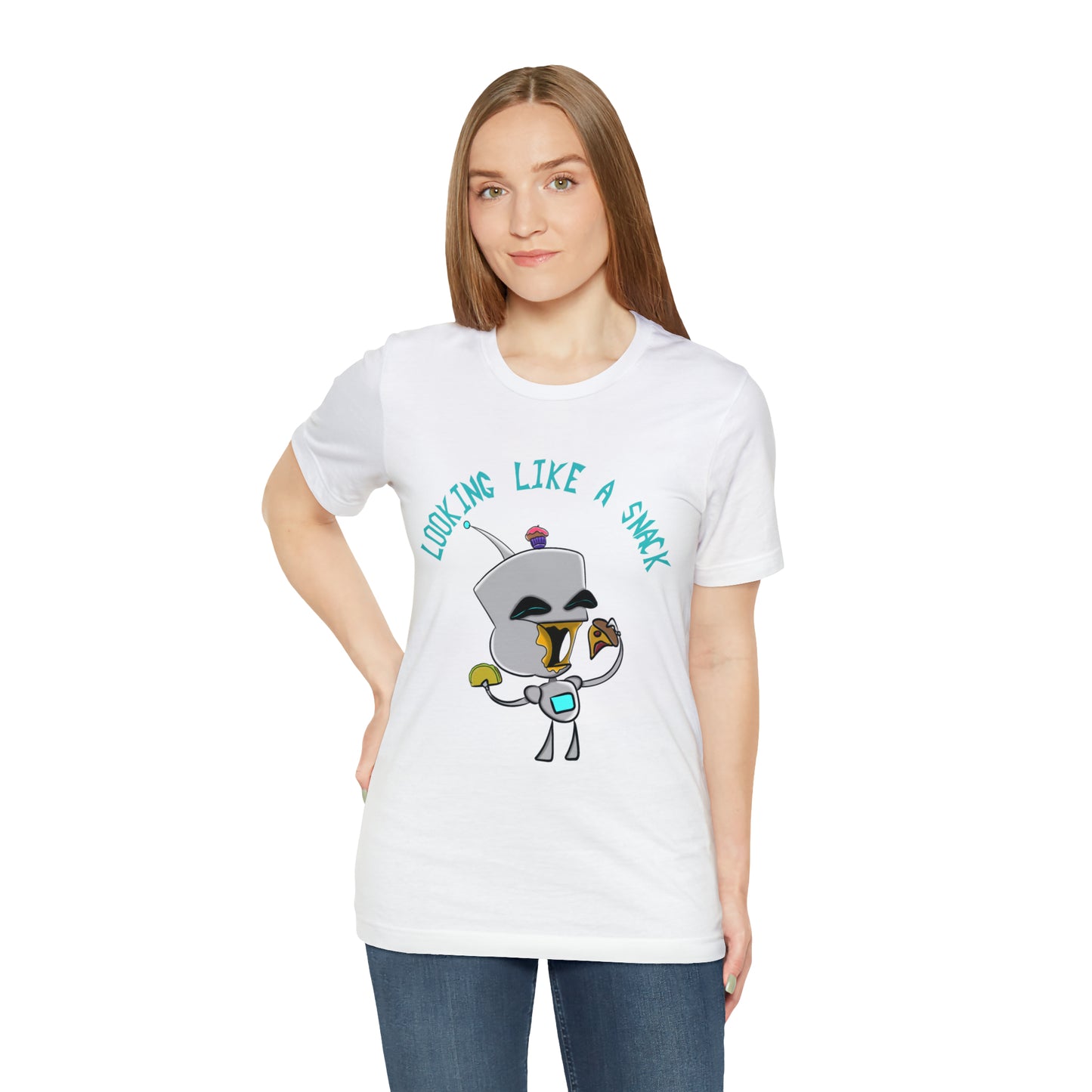 Lookin Like a Snack Unisex Jersey Short Sleeve Tee
