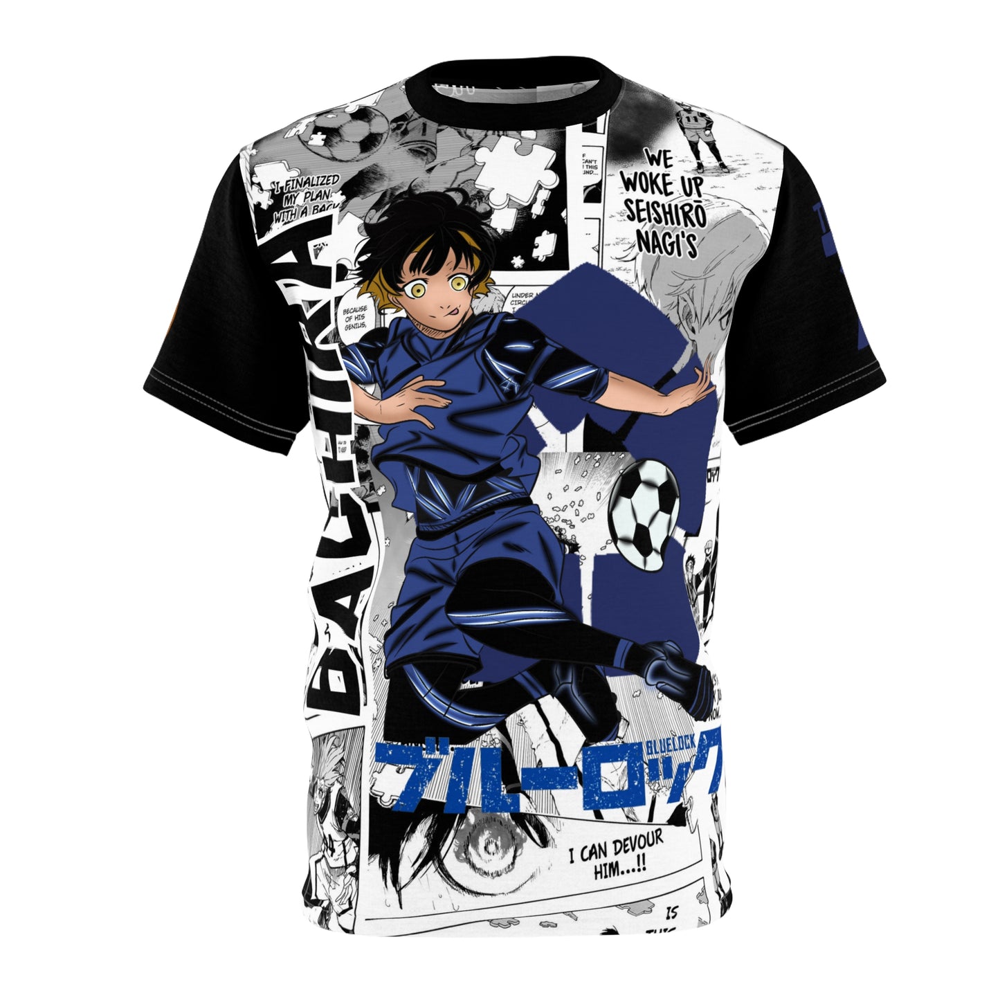 Team Z: Bachira Unisex Cut & Sew Tee (AOP)