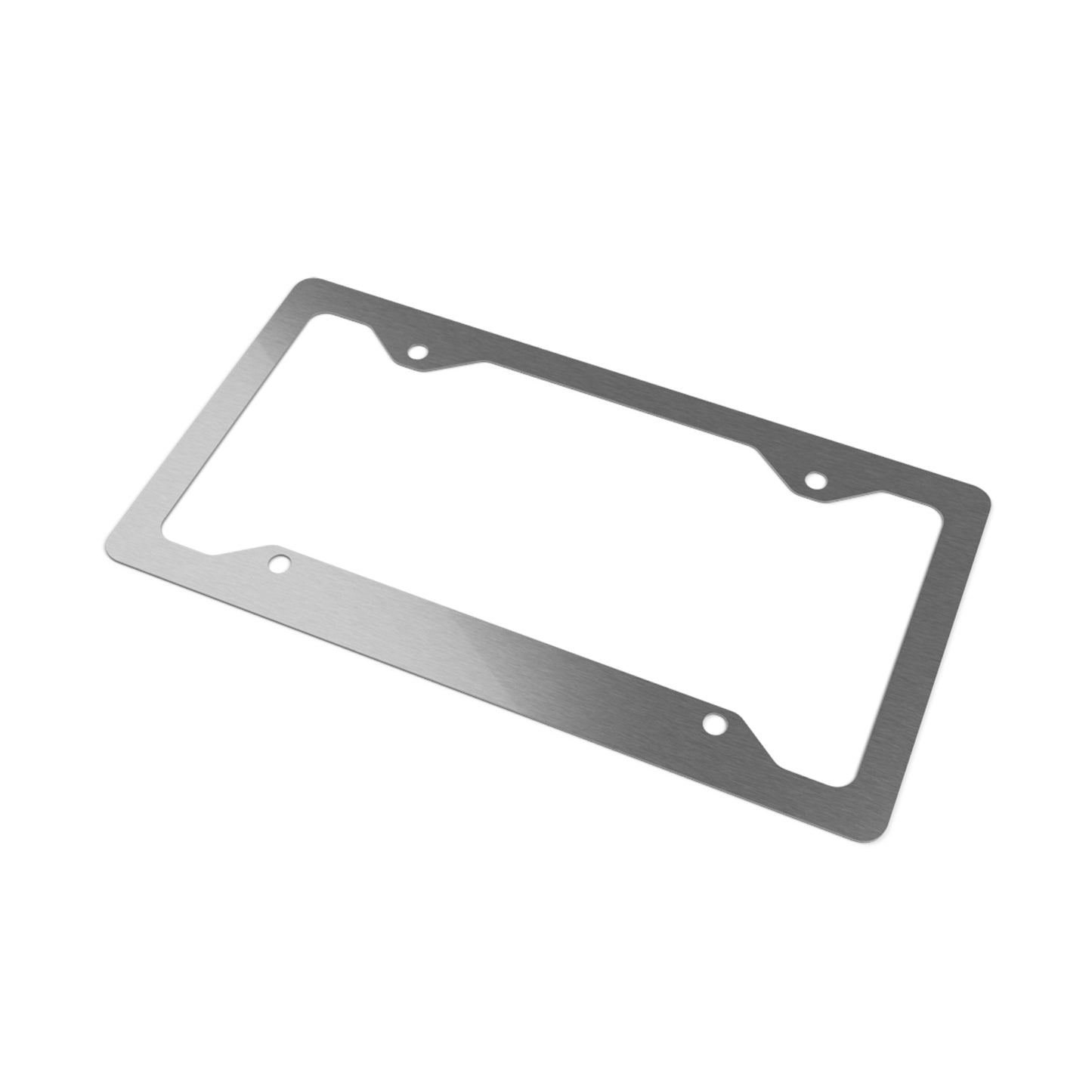 Doggy Sundae Metal License Plate Frame