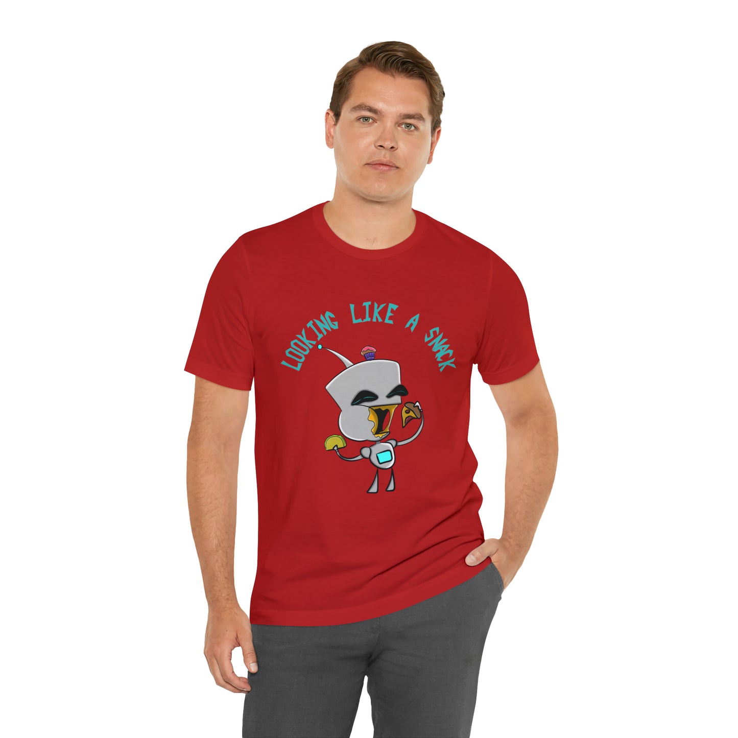 Lookin Like a Snack Unisex Jersey Short Sleeve Tee