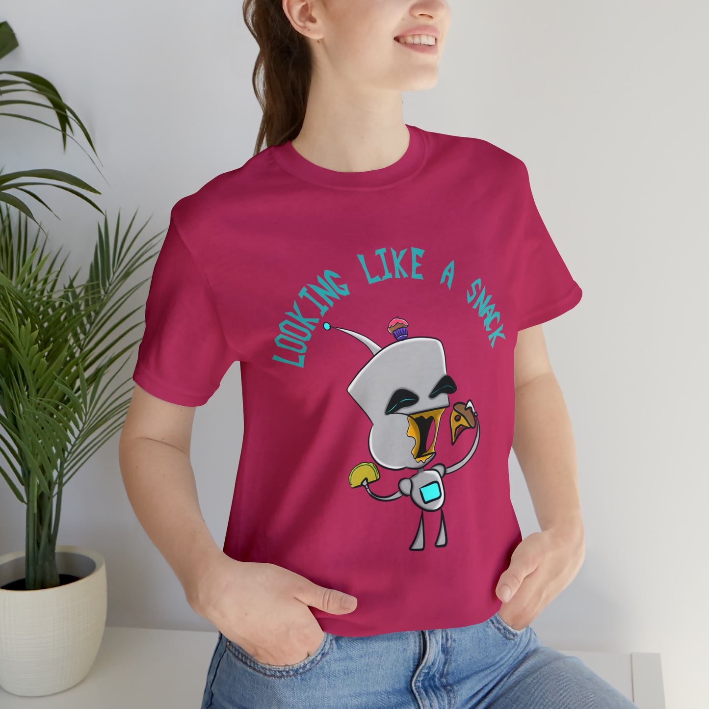 Lookin Like a Snack Unisex Jersey Short Sleeve Tee