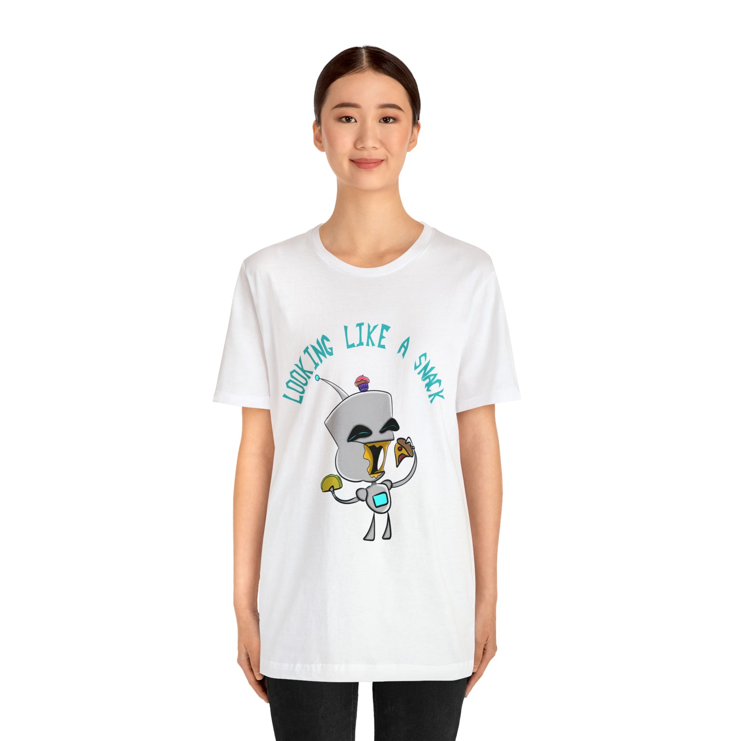 Lookin Like a Snack Unisex Jersey Short Sleeve Tee