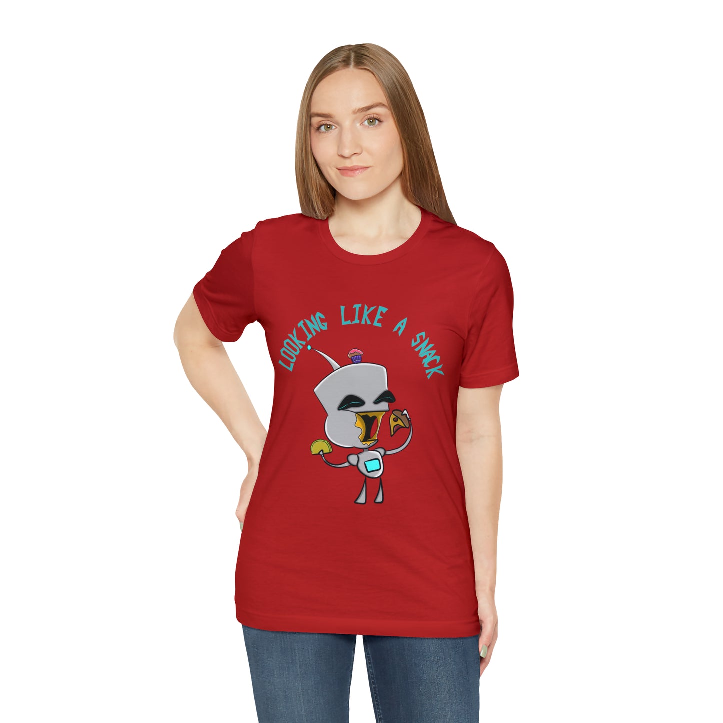 Lookin Like a Snack Unisex Jersey Short Sleeve Tee