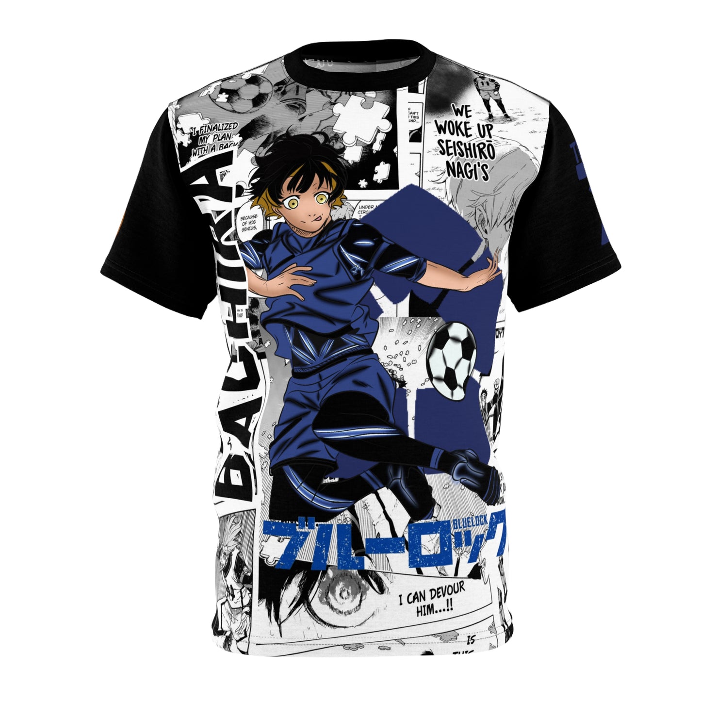 Team Z: Bachira Unisex Cut & Sew Tee (AOP)