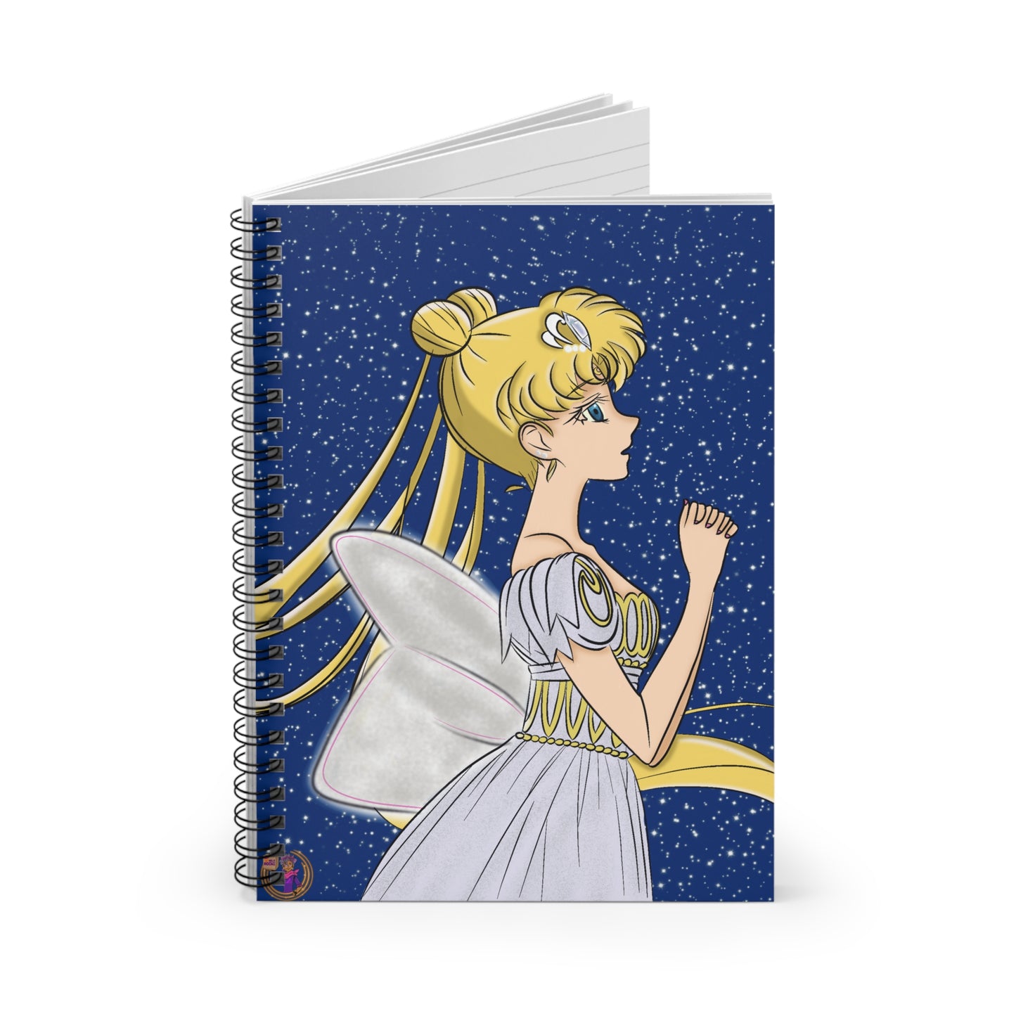 Moon Princess Spiral Notebook - Ruled Line