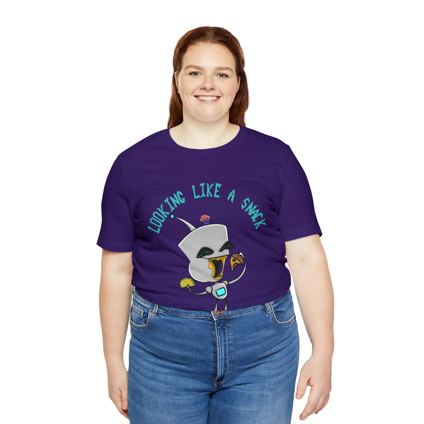 Lookin Like a Snack Unisex Jersey Short Sleeve Tee