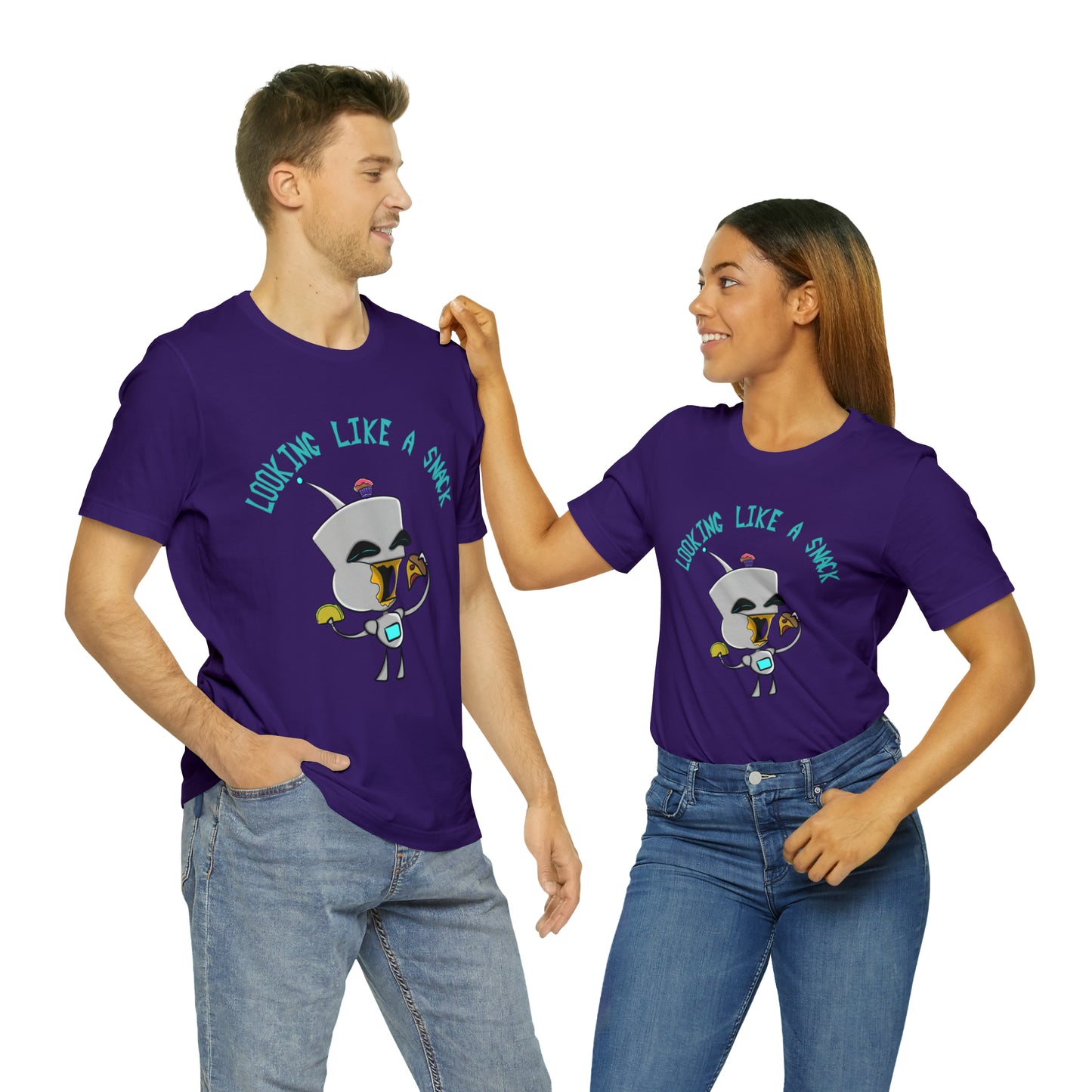 Lookin Like a Snack Unisex Jersey Short Sleeve Tee