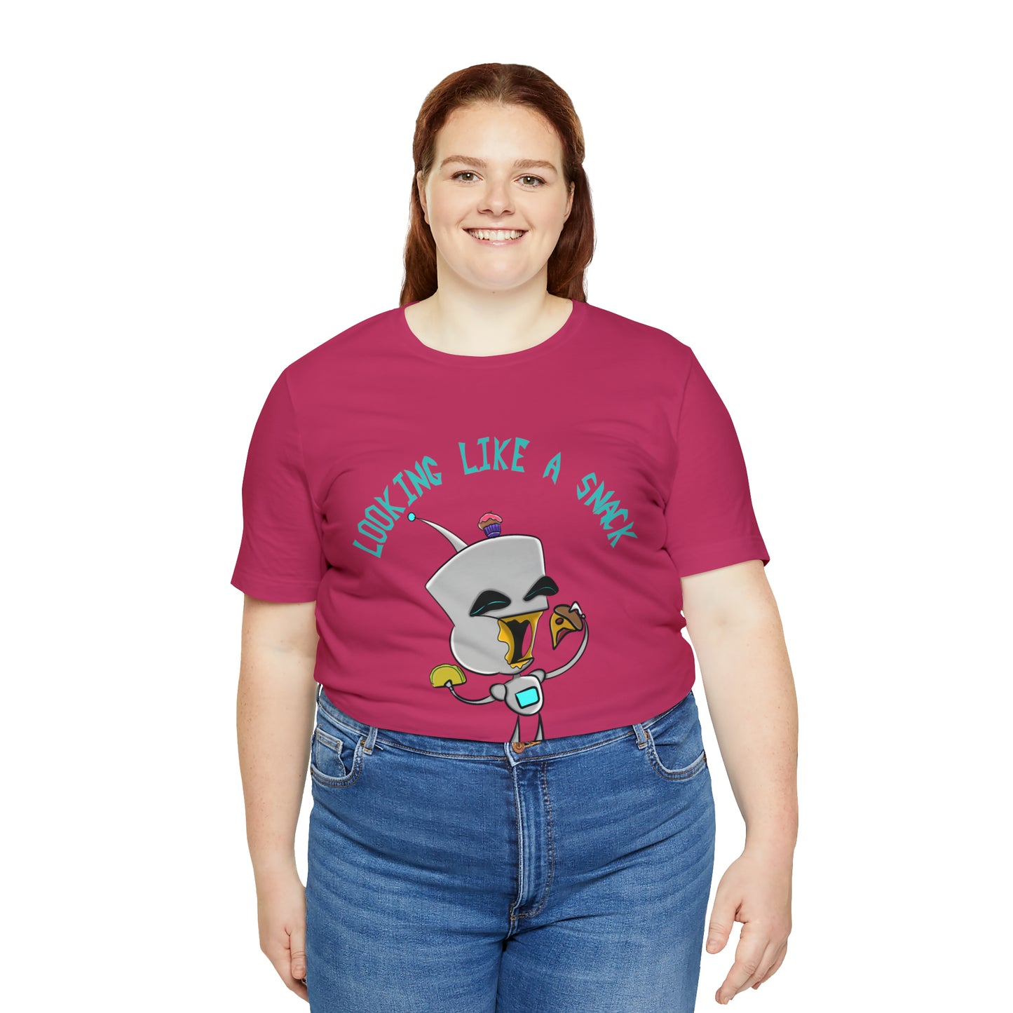 Lookin Like a Snack Unisex Jersey Short Sleeve Tee