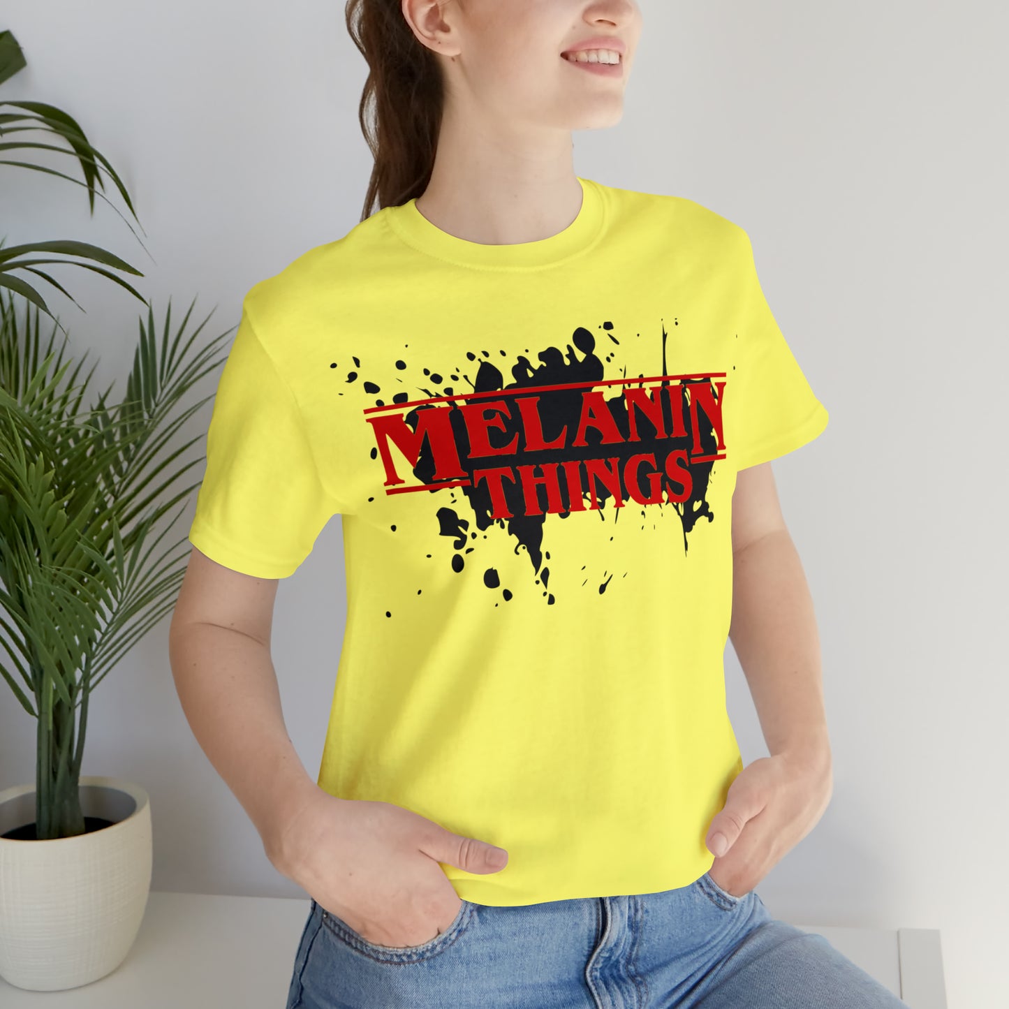 Melanin Things Unisex Jersey Short Sleeve Tee