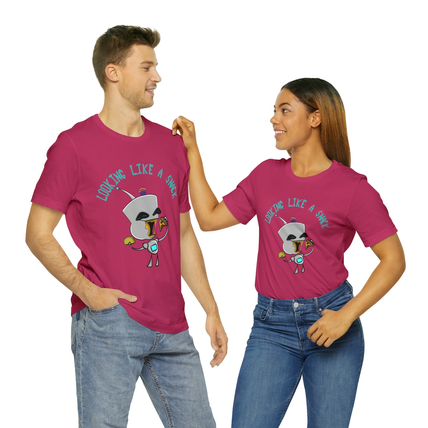 Lookin Like a Snack Unisex Jersey Short Sleeve Tee