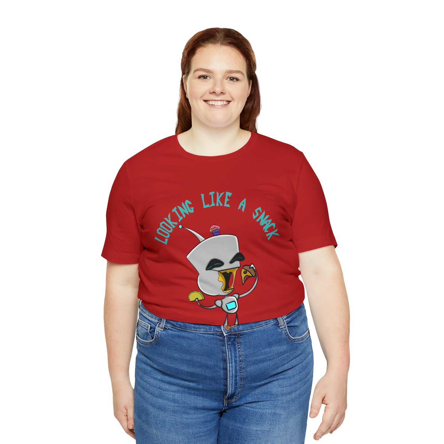 Lookin Like a Snack Unisex Jersey Short Sleeve Tee