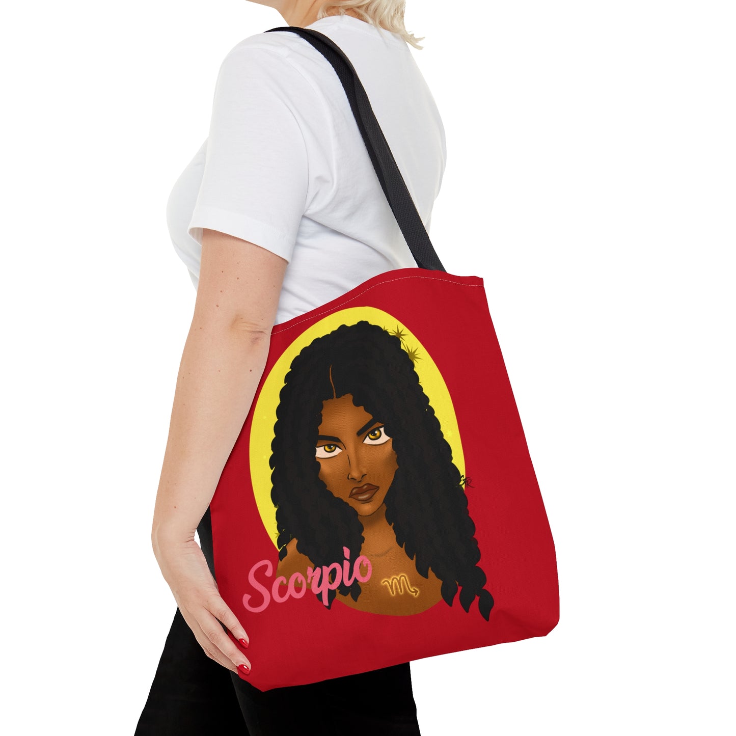 Zodiac Girls "Scorpio" AOP Tote Bag
