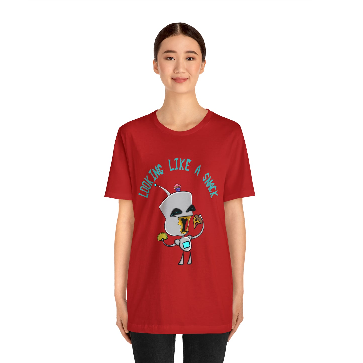 Lookin Like a Snack Unisex Jersey Short Sleeve Tee