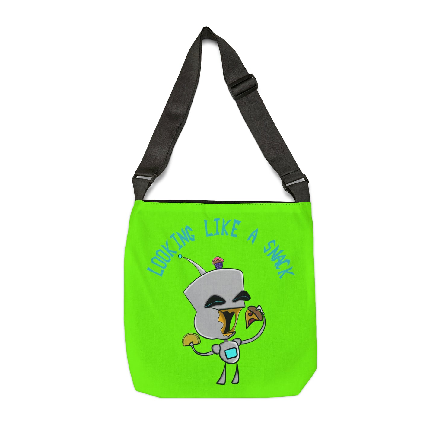 Lookin Like a Snack Adjustable Tote Bag (AOP)