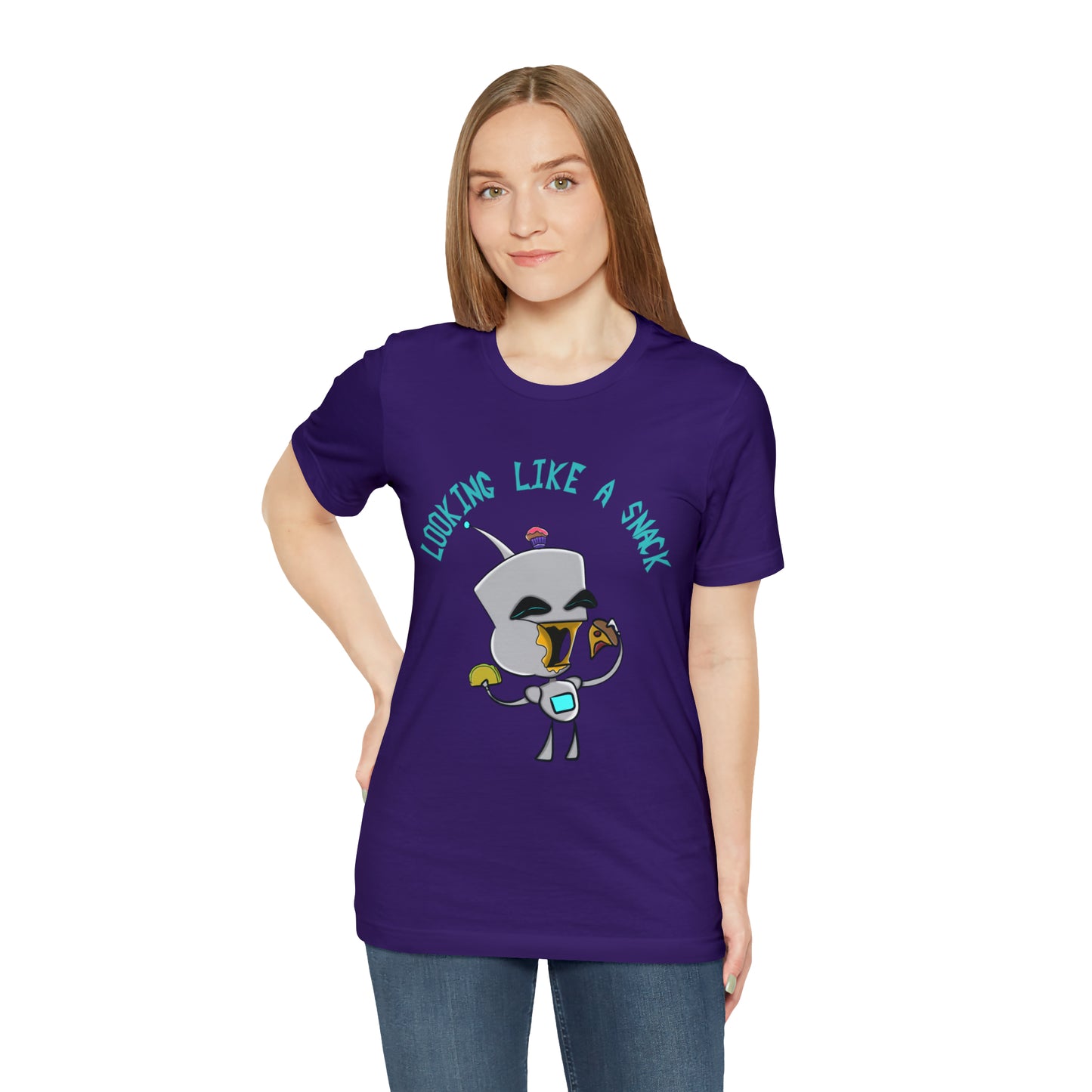 Lookin Like a Snack Unisex Jersey Short Sleeve Tee