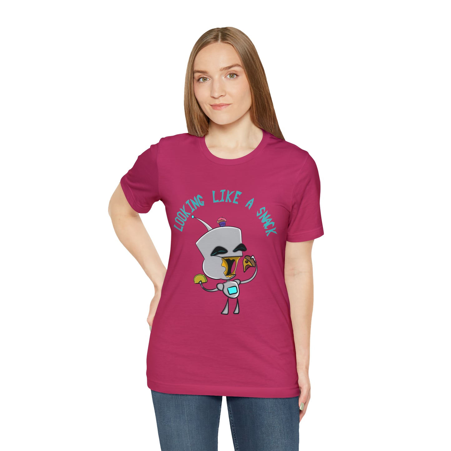 Lookin Like a Snack Unisex Jersey Short Sleeve Tee