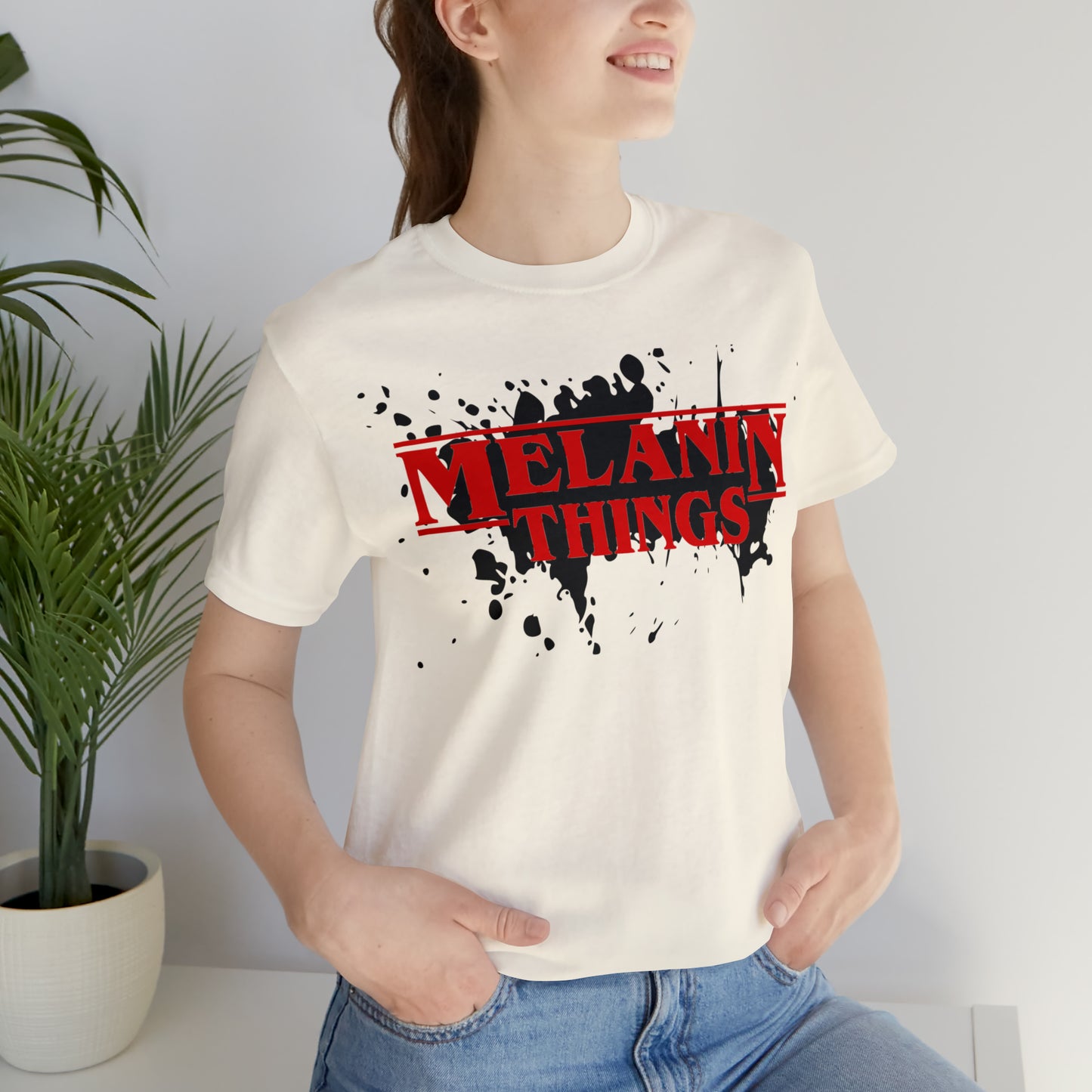 Melanin Things Unisex Jersey Short Sleeve Tee