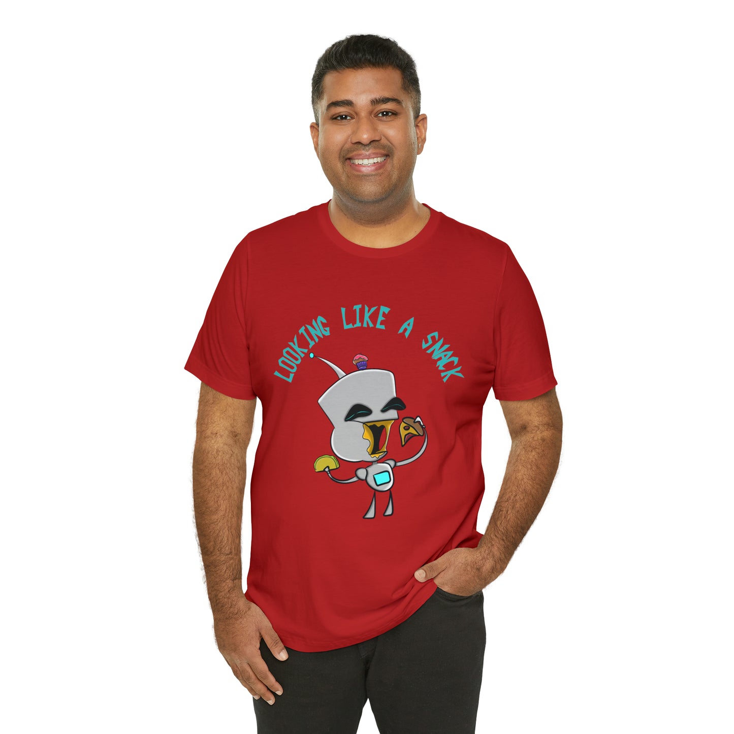Lookin Like a Snack Unisex Jersey Short Sleeve Tee
