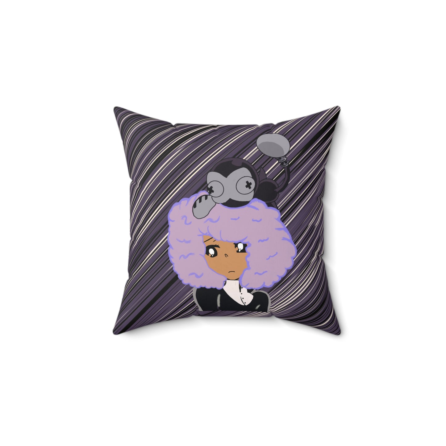 Bler'd Krona Spun Polyester Square Pillow
