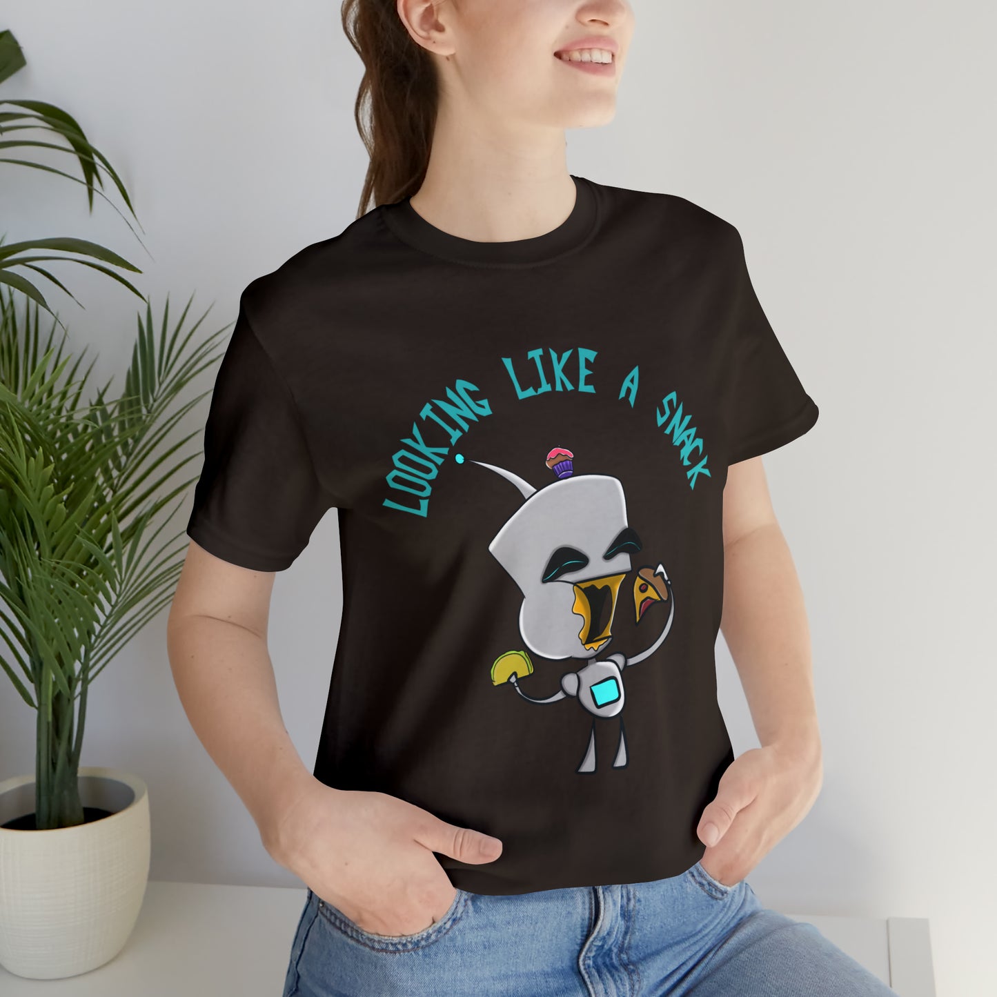 Lookin Like a Snack Unisex Jersey Short Sleeve Tee
