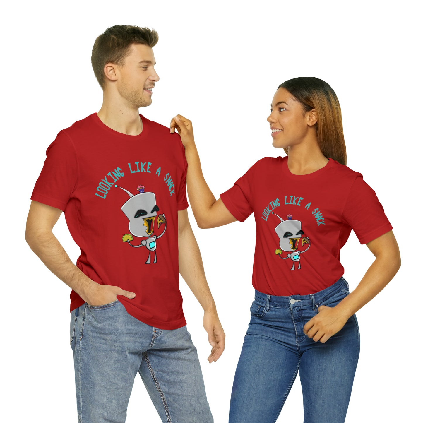 Lookin Like a Snack Unisex Jersey Short Sleeve Tee