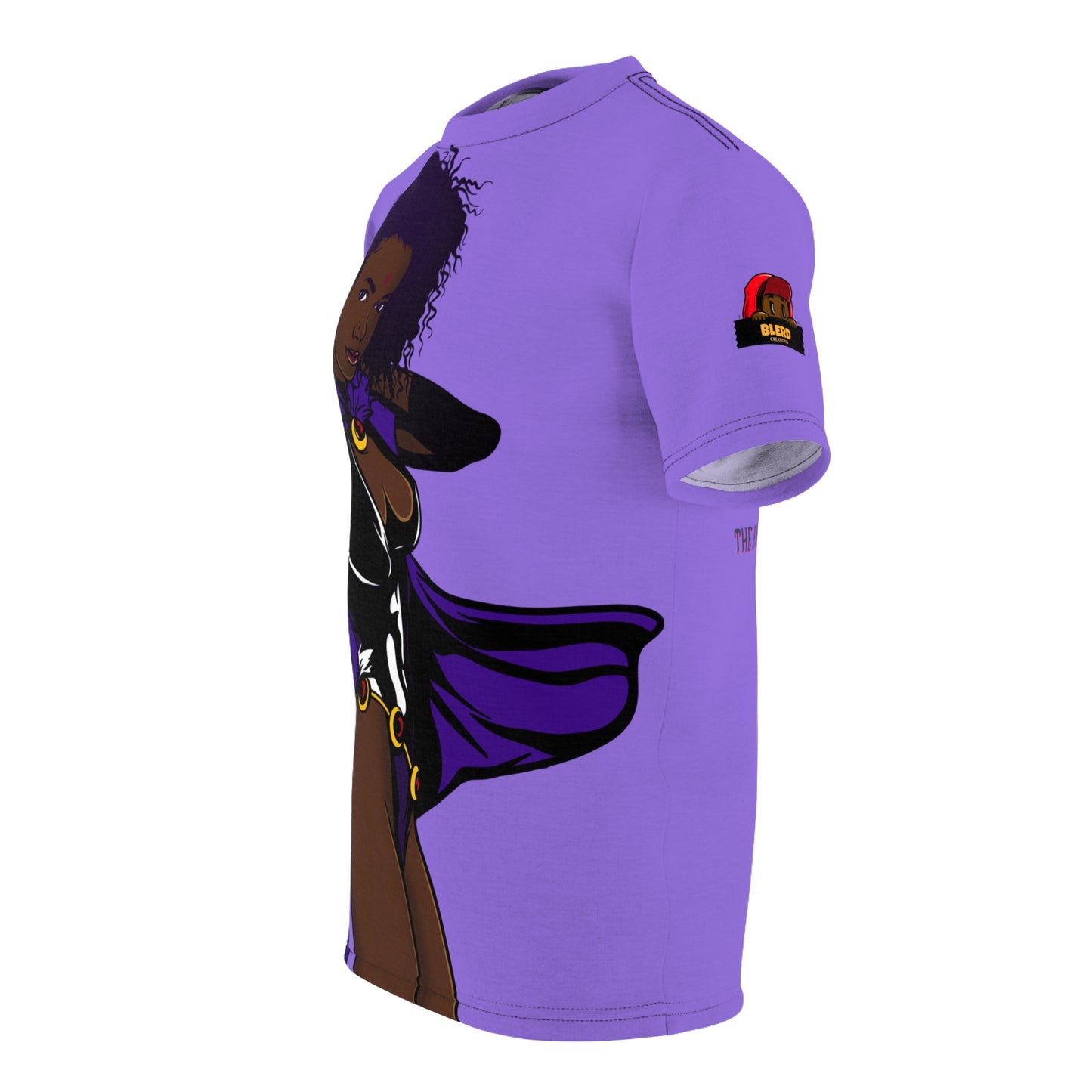 Melinated Raven Unisex Cut & Sew Tee (AOP)