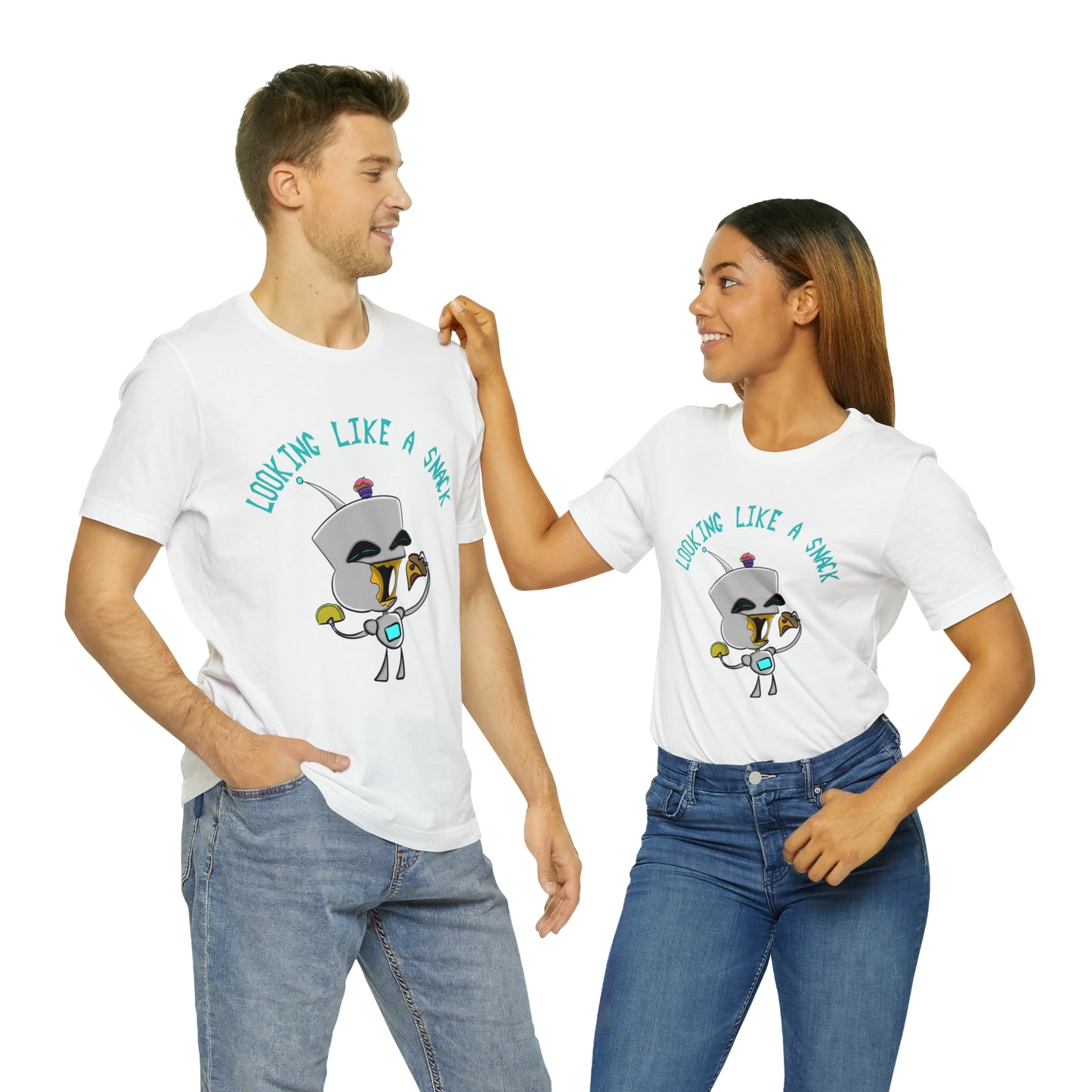 Lookin Like a Snack Unisex Jersey Short Sleeve Tee