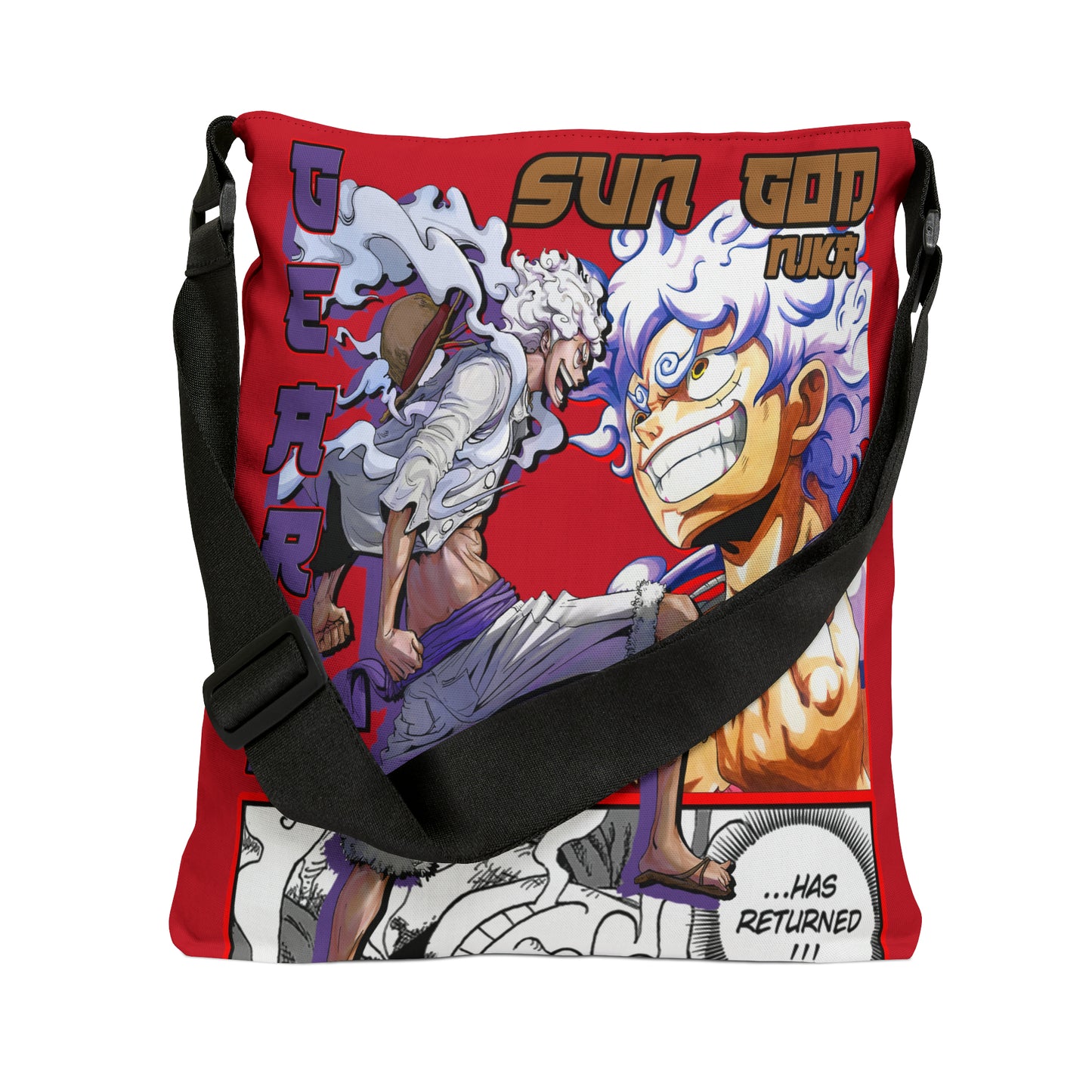 Gear 5 Adjustable Tote Bag (AOP)