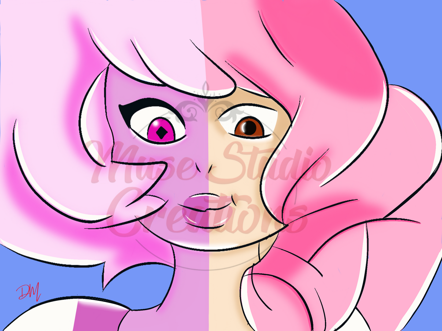 Diamond Rose Print