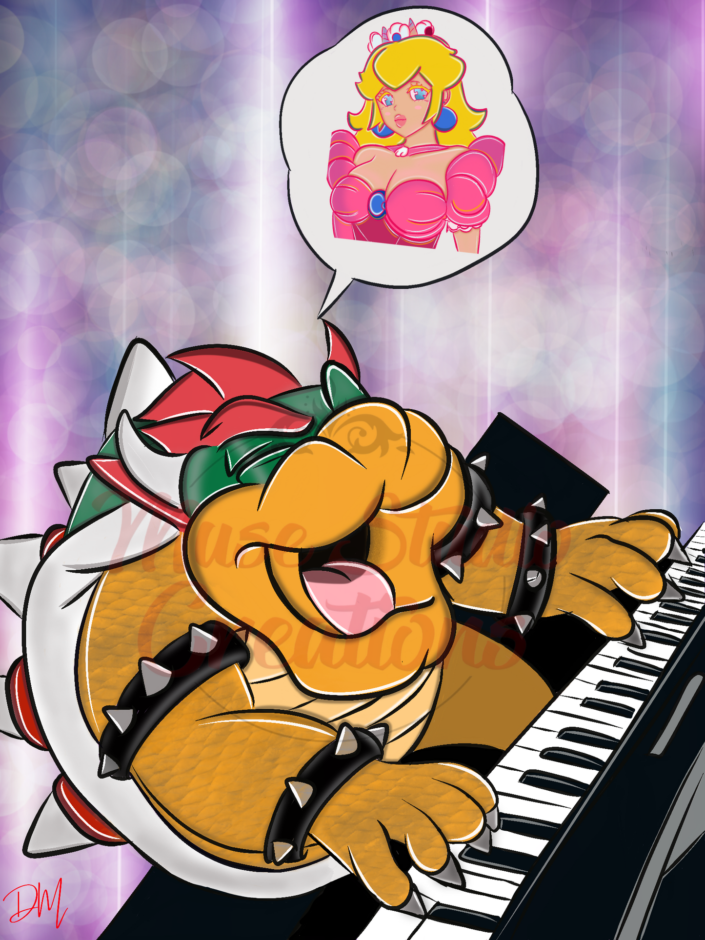 Something About Peaches Print