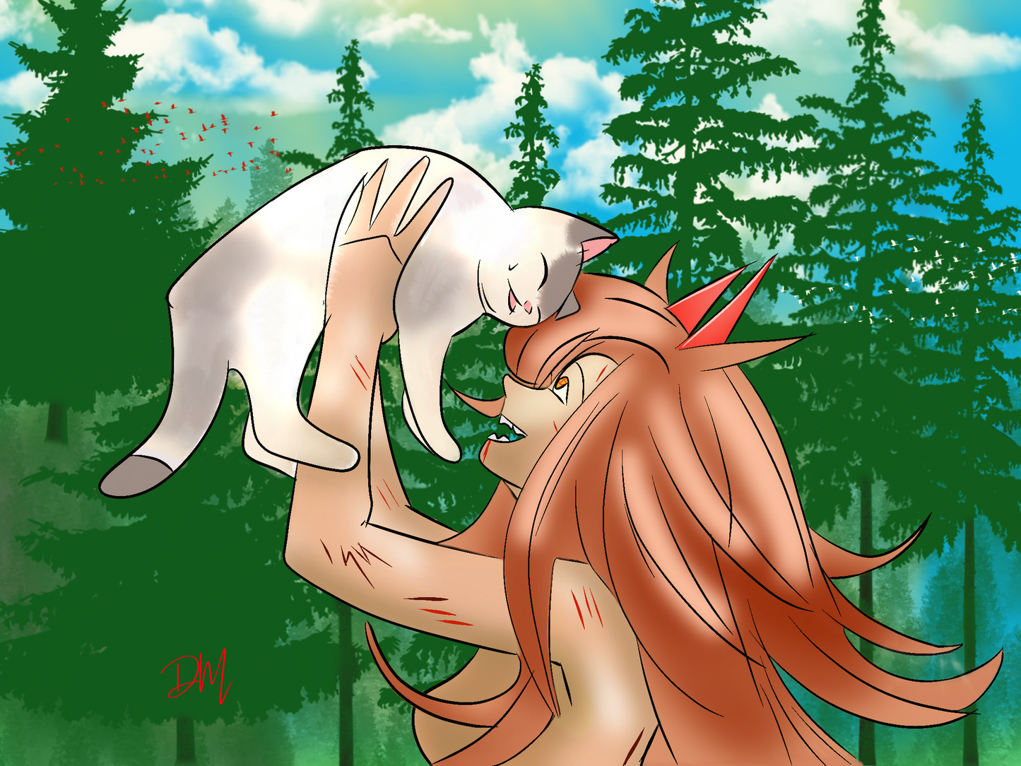 Fein in the woods Print