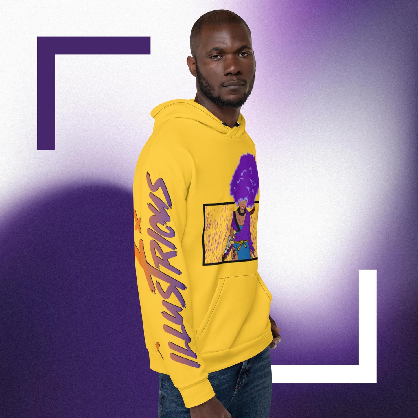 Illustrious 7 Amethyst Unisex Hoodie