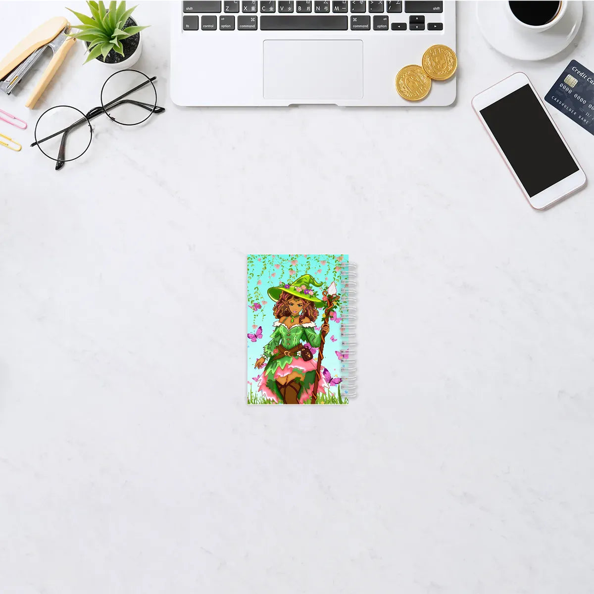Quinn Spring Elf Sticker book