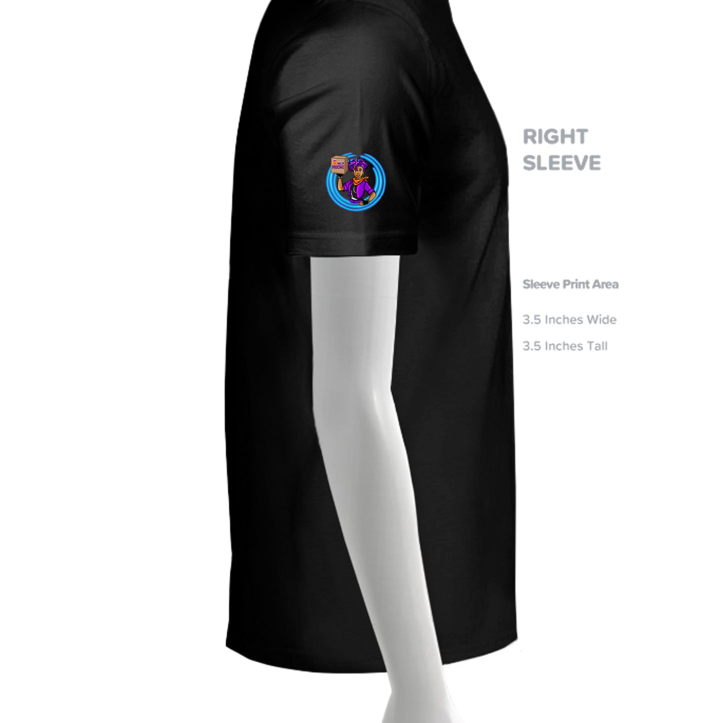 BLACK - C1717 - SLEEVE_RIGHT