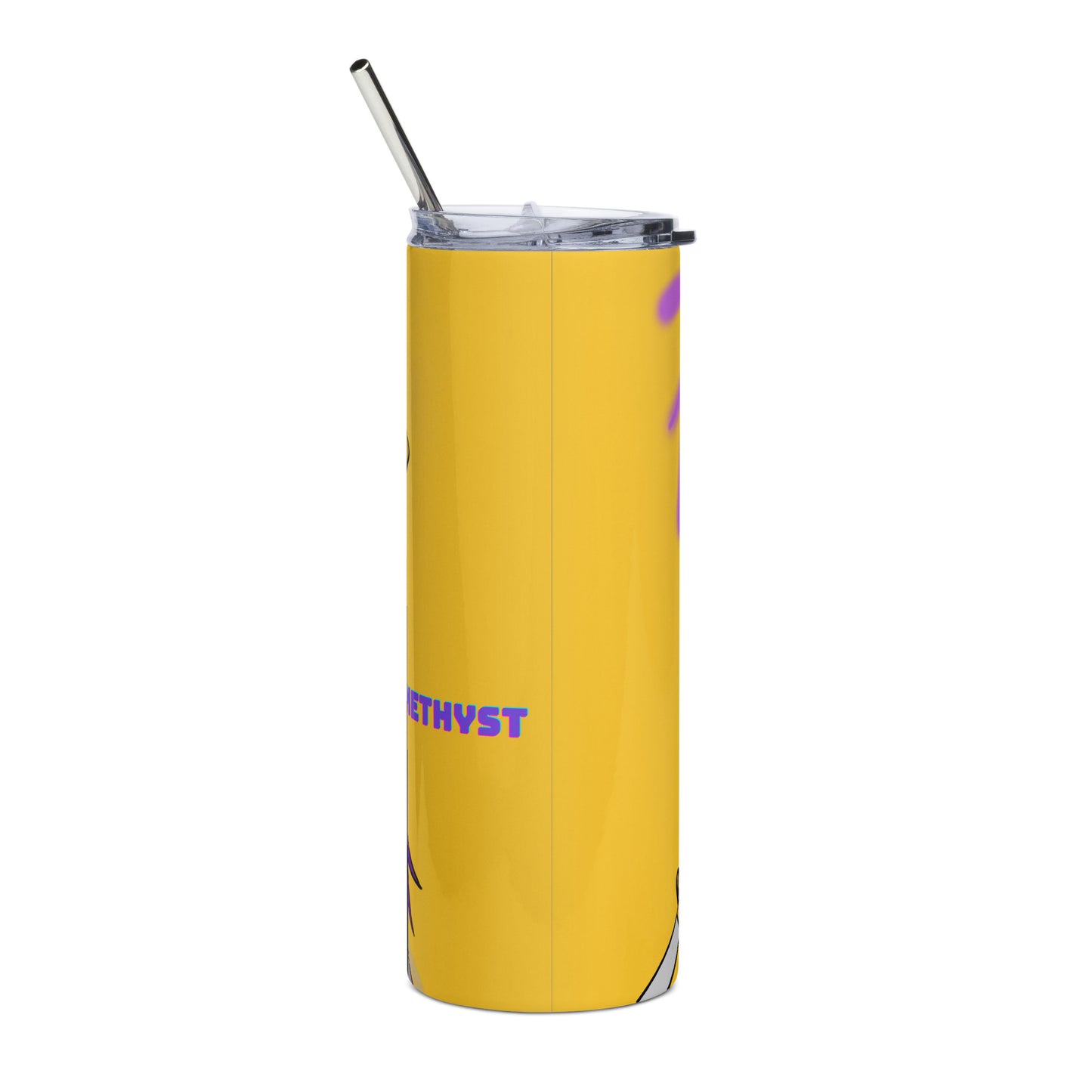 Amethyst Stainless steel tumbler