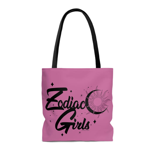Zodiac Girls "Pisces" AOP Tote Bag