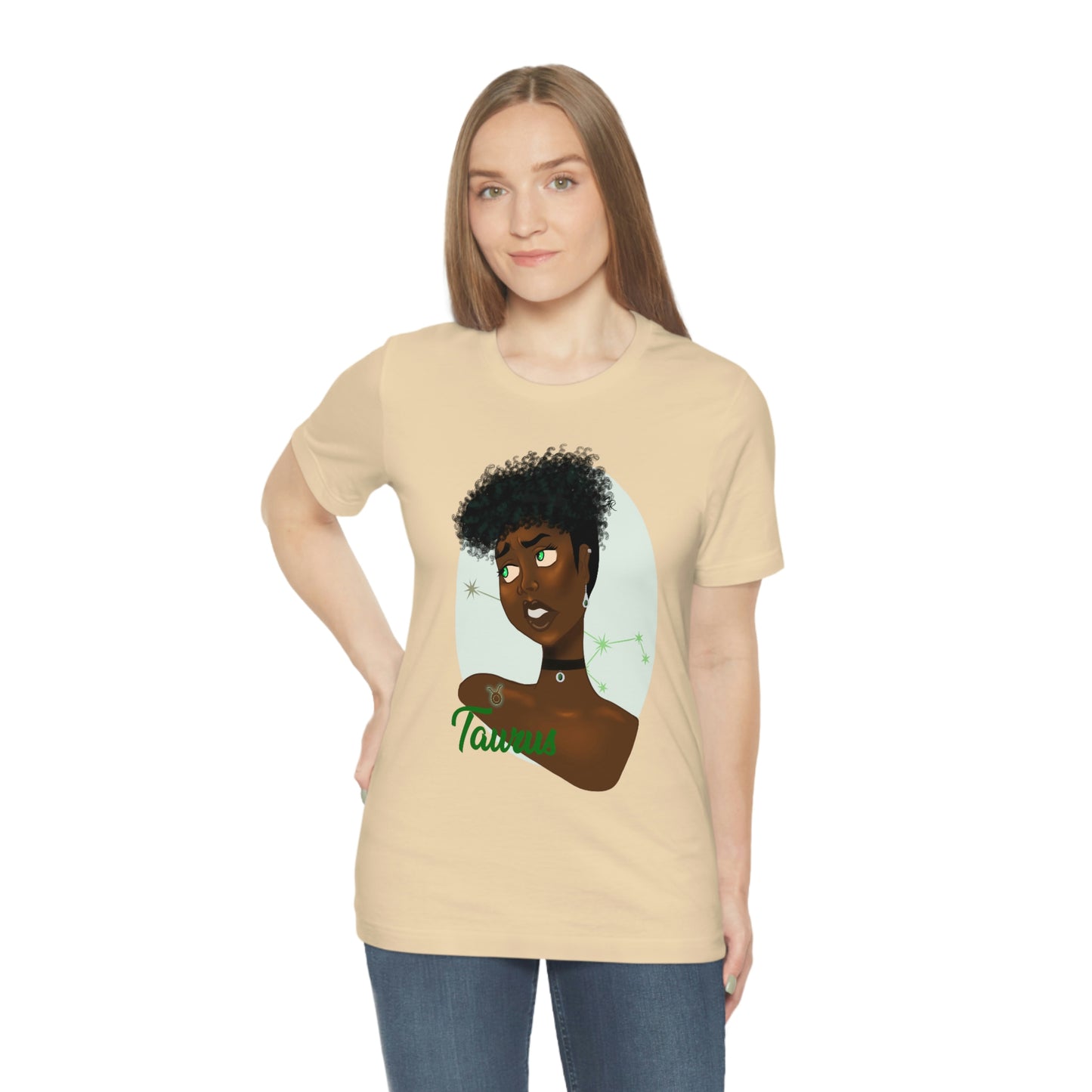 Zodiac Girls Taurus Unisex Jersey Short Sleeve Tee