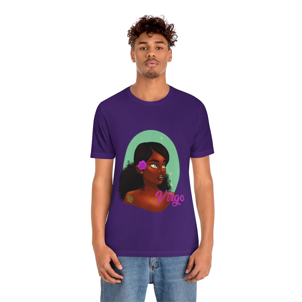 Zodiac Girls Virgo Unisex Short Sleeve Tee