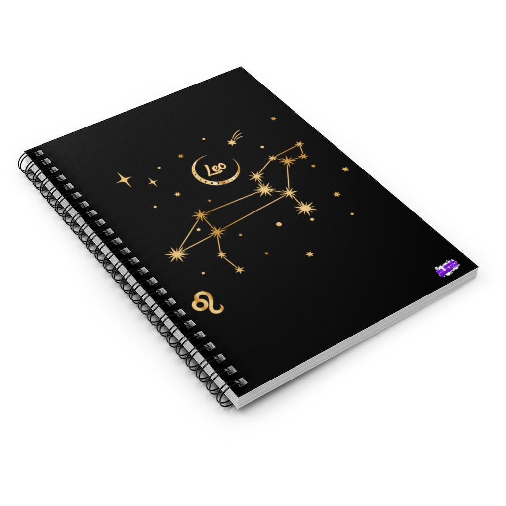 Leo Season Spiral Notebook - Ruled Line