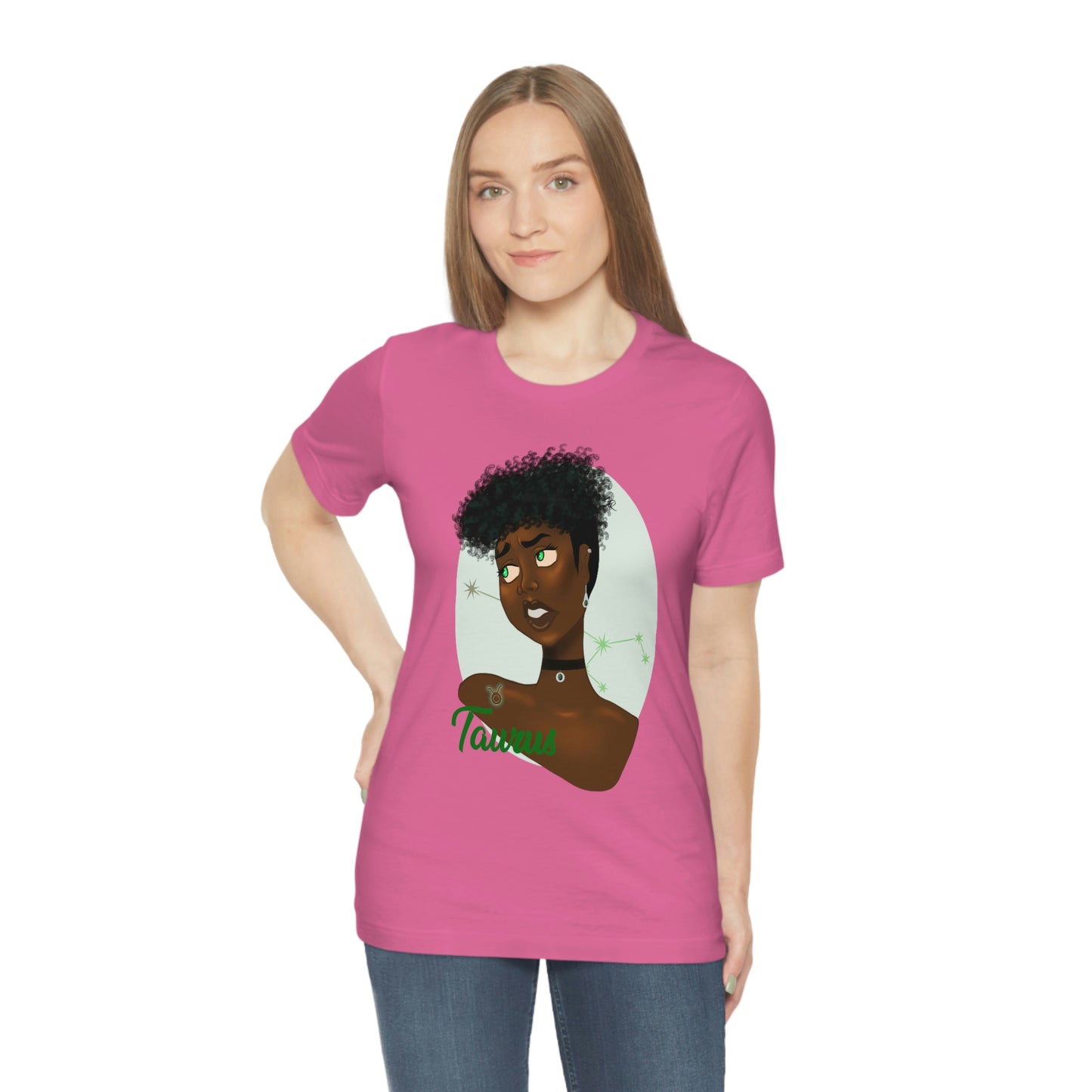 Zodiac Girls Taurus Unisex Jersey Short Sleeve Tee
