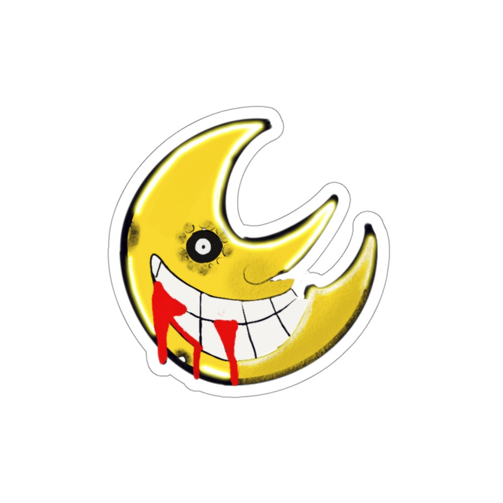 Bloody Moon Die-Cut Stickers