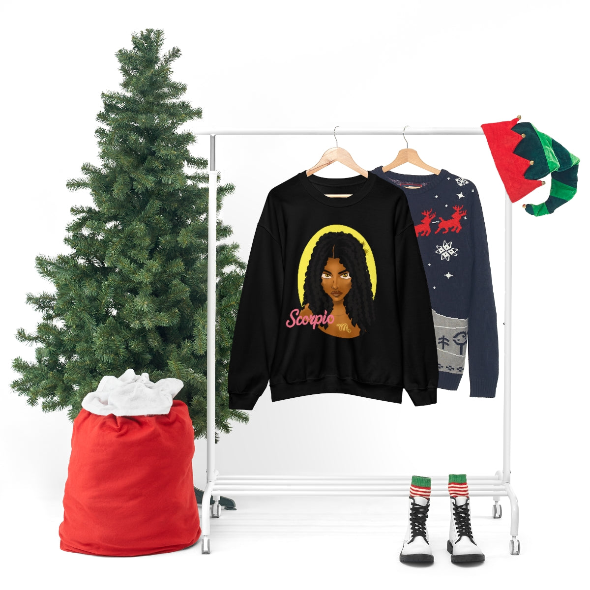 Zodiac Girls "Scorpio" Unisex Crewneck Sweatshirt