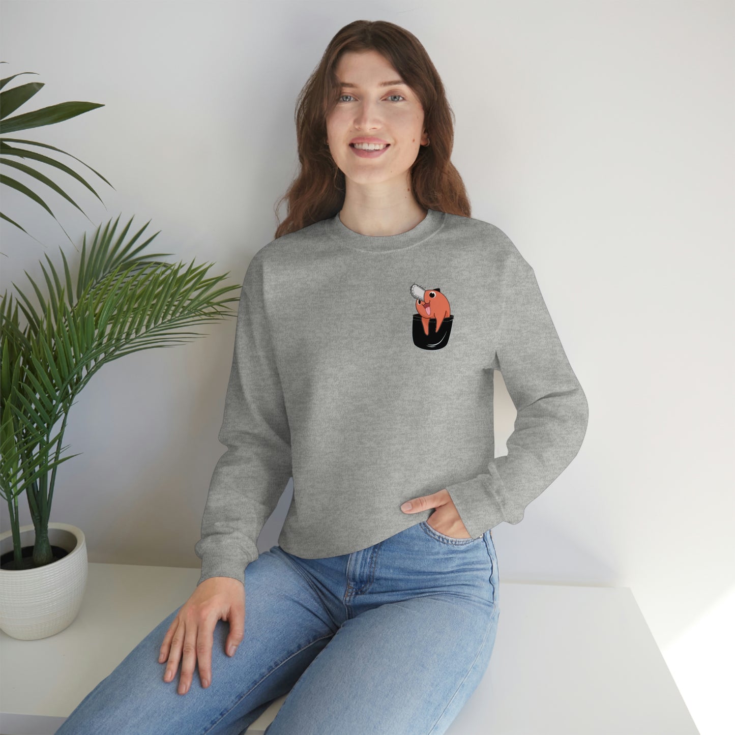 Devil Mutt Unisex Heavy Blend™ Crewneck Sweatshirt