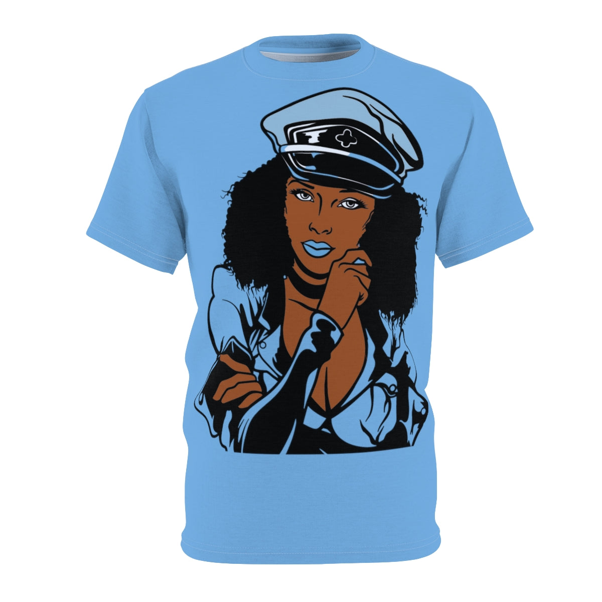 Blerd'd Esdeath Unisex AOP Cut & Sew Tee