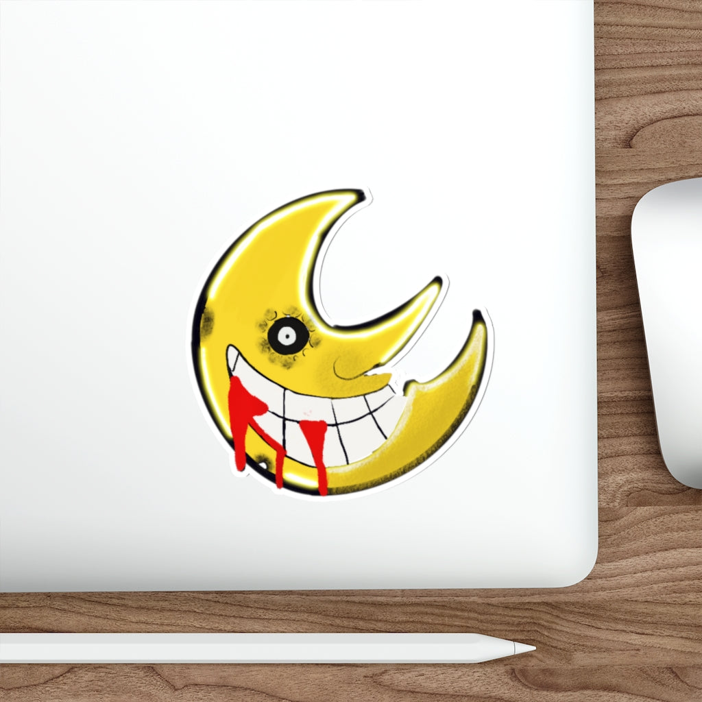 Bloody Moon Die-Cut Stickers