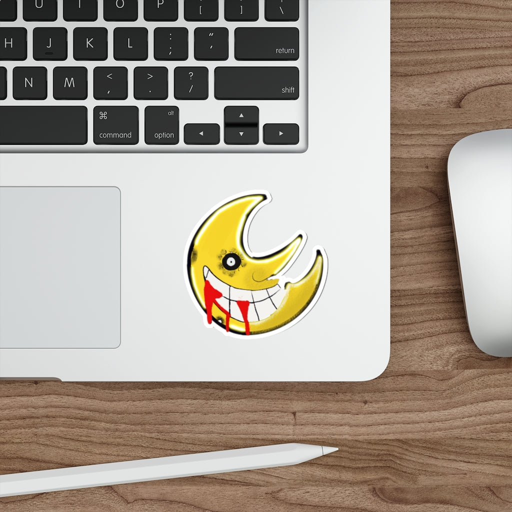 Bloody Moon Die-Cut Stickers