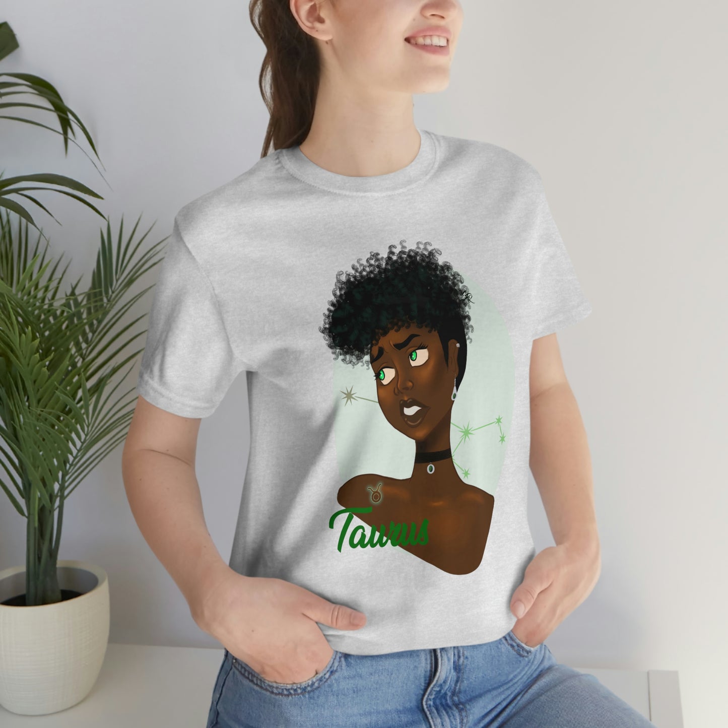 Zodiac Girls Taurus Unisex Jersey Short Sleeve Tee