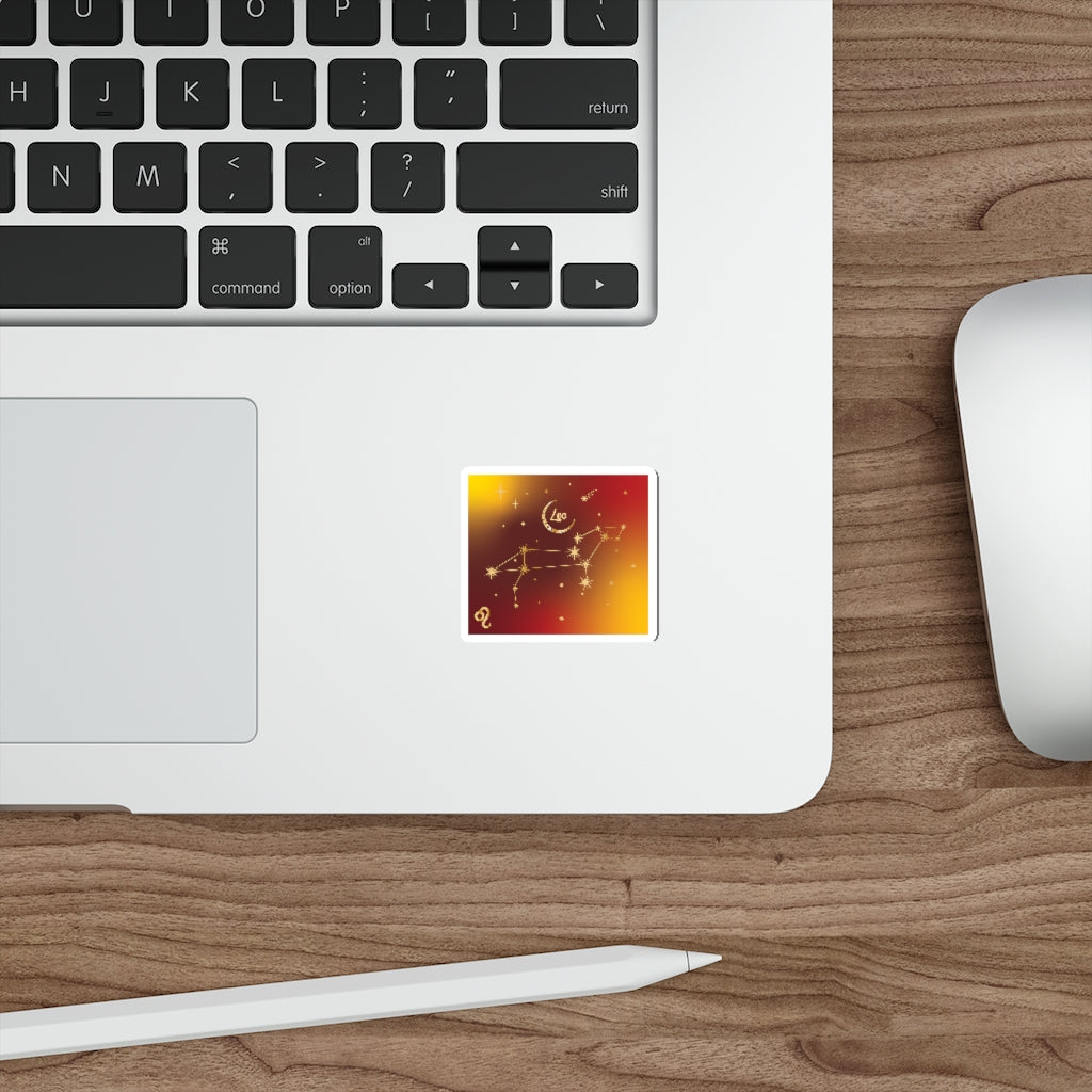 Leo Die-Cut Stickers