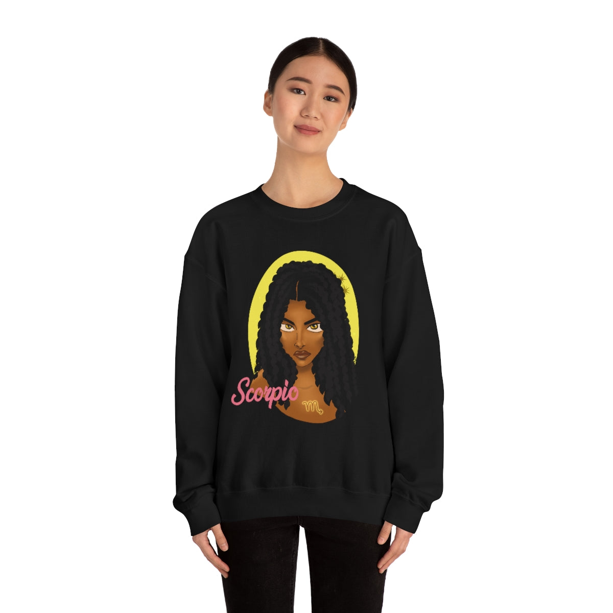 Zodiac Girls "Scorpio" Unisex Crewneck Sweatshirt